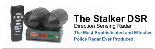Stalker DSR police radar, sophisticated and effective!